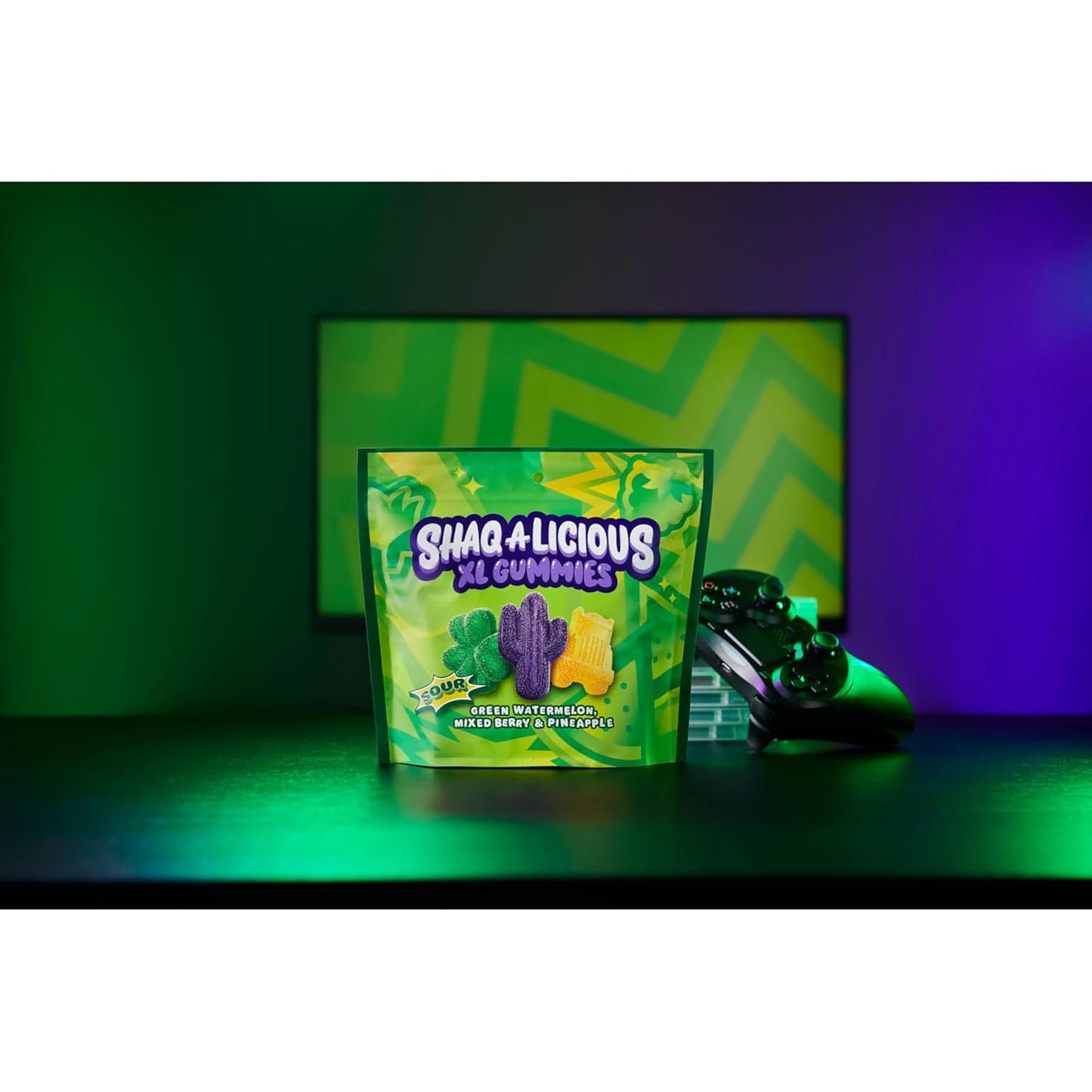 XL GUMMIES Sour Chewy, Candy Bag, 11.8 Oz