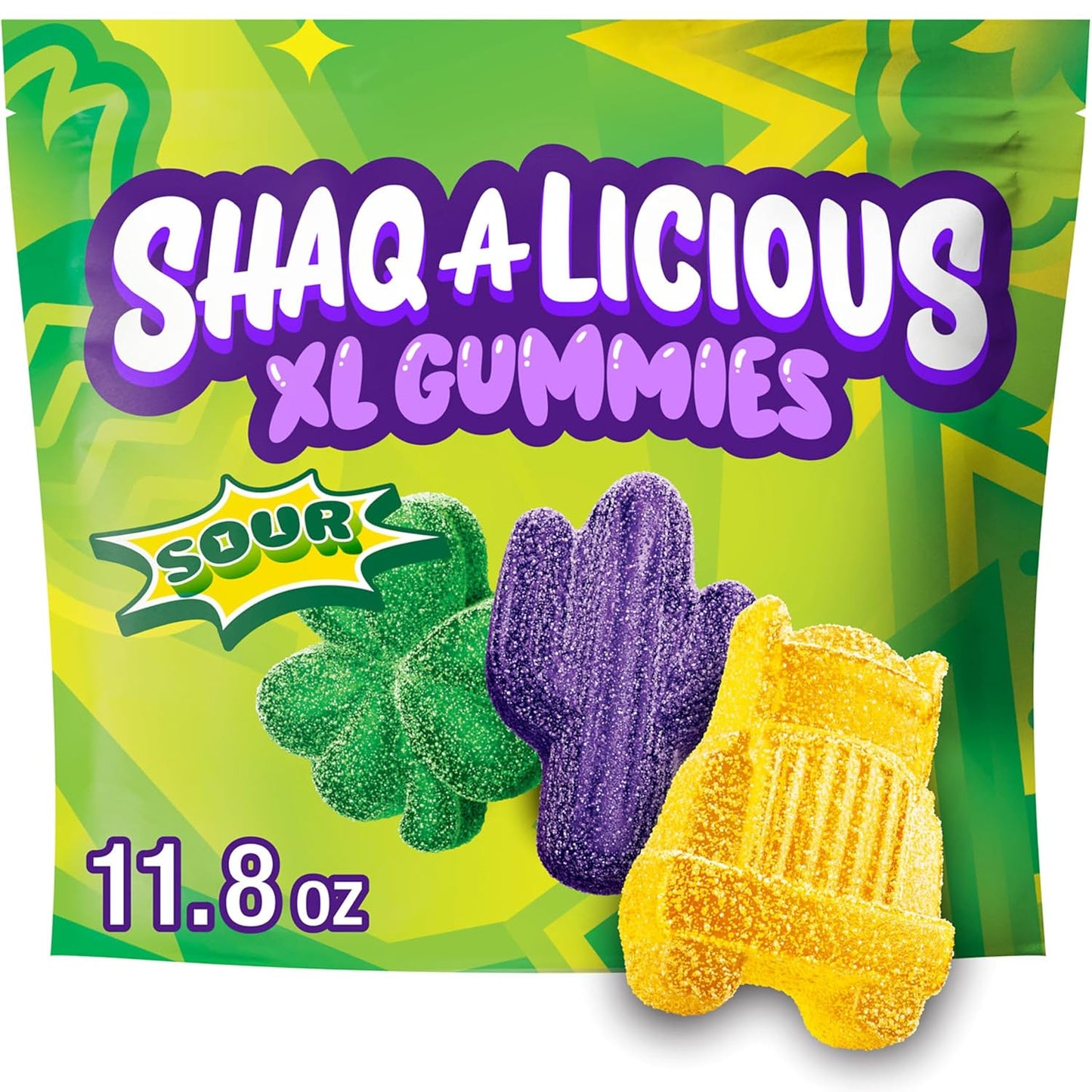 XL GUMMIES Sour Chewy, Candy Bag, 11.8 Oz