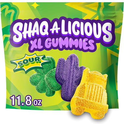 XL GUMMIES Sour Chewy, Candy Bag, 11.8 Oz